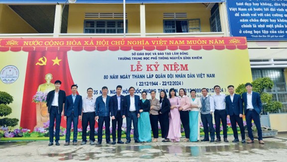 TRƯỜNG THPT NGUYỄN BỈNH KHIÊM TỔ CHỨC THÀNH CÔNG HỘI THI GIÁO VIÊN DẠY GIỎI CẤP TRƯỜNG NĂM HỌC 2024 - 2025