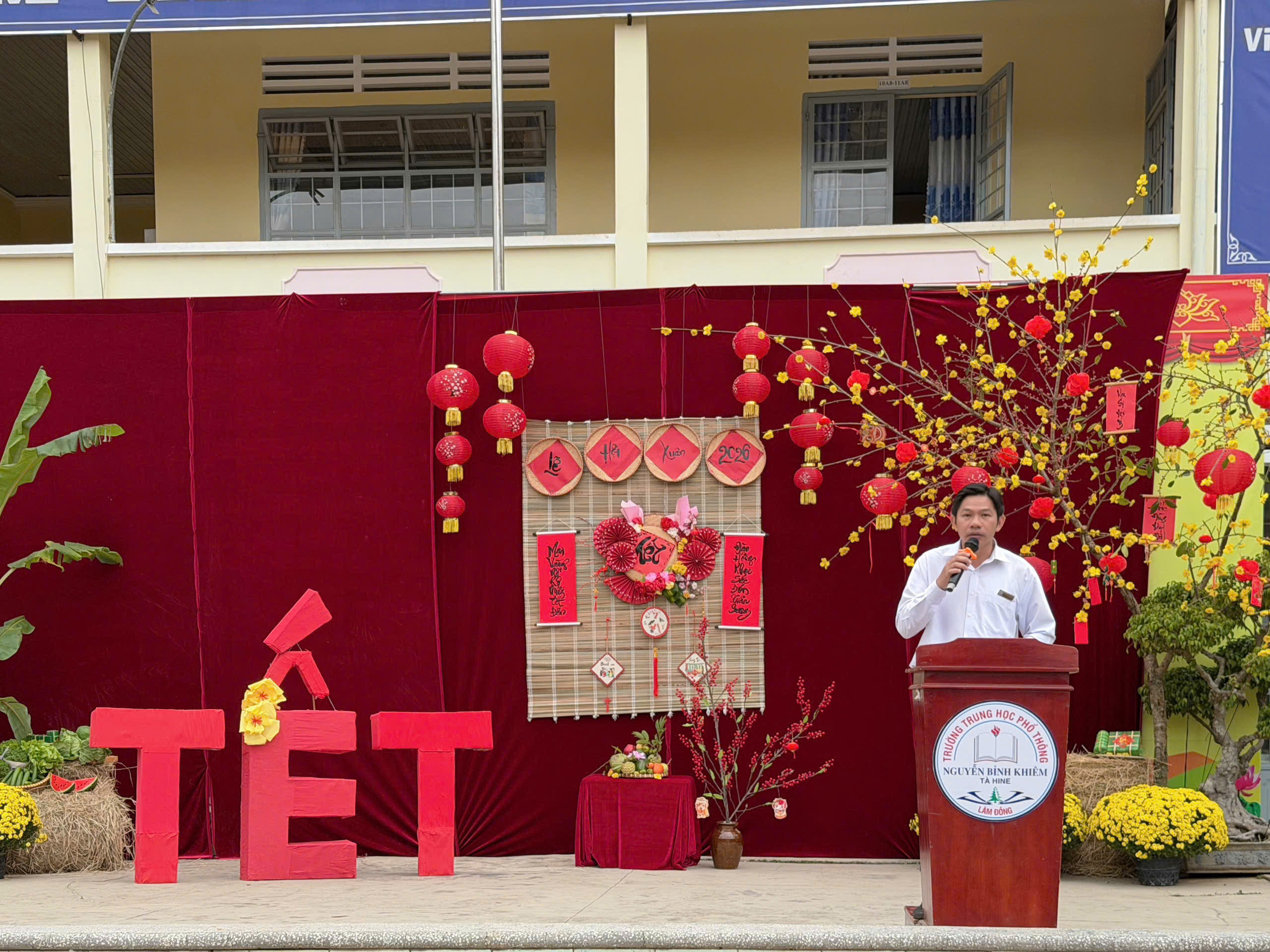 LỄ HỘI XUÂN 2026 TẠI TRƯỜNG THPT NGUYỄN BỈNH KHIÊM – TÀ HINE: GÌN GIỮ TRUYỀN THỐNG, LAN TỎA NIỀM VUI ĐẦU NĂM